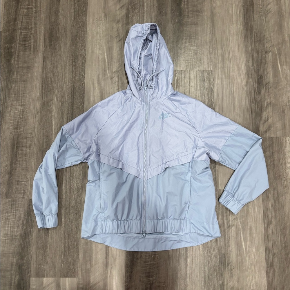 Nike periwinkle Windbreaker Jacket